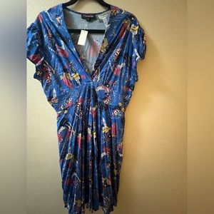 Trashy Diva Venice Nights 40s Dress NWT Size 14